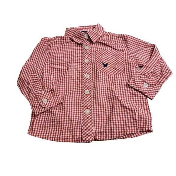 Company 81 longsleeve button-down gingham shirt 2T - Picture 1 of 4